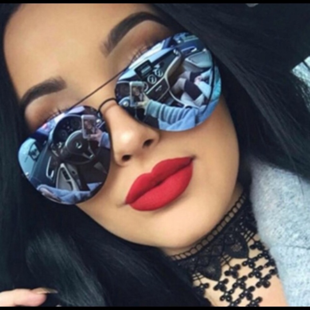 💙 New Quay Muse Blue Purple Sunglasses